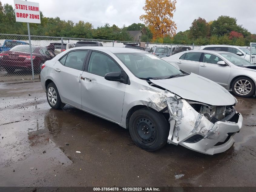 2014 TOYOTA COROLLA L/LE/S/S PLUS/LE PLUS - 2T1BURHE4EC223625