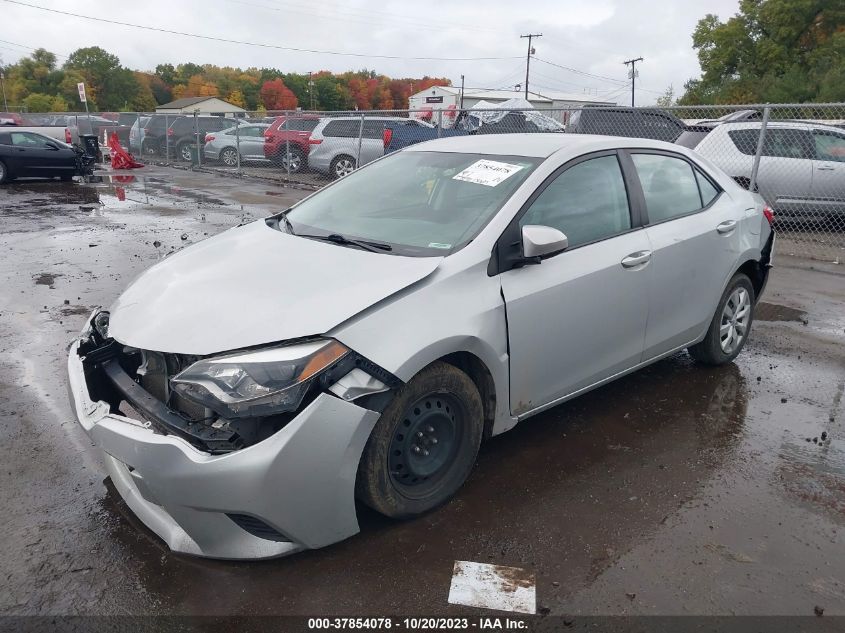 2014 TOYOTA COROLLA L/LE/S/S PLUS/LE PLUS - 2T1BURHE4EC223625