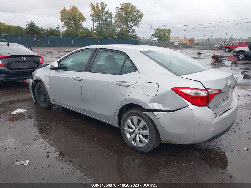 2014 TOYOTA COROLLA L/LE/S/S PLUS/LE PLUS - 2T1BURHE4EC223625