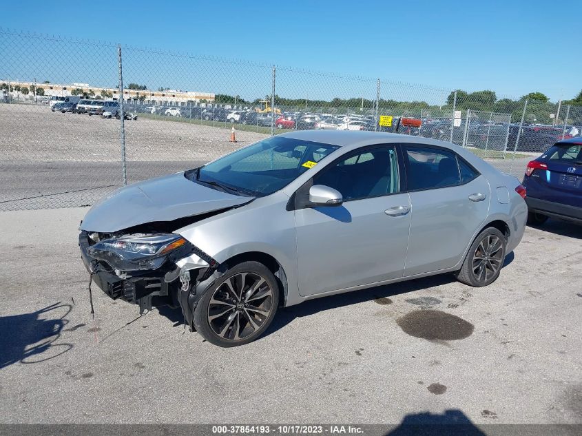 2019 TOYOTA COROLLA L/LE/SE/XLE/XSE - 5YFBURHE0KP929793