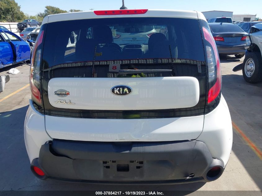 2015 KIA SOUL BASE - KNDJN2A27F7133310