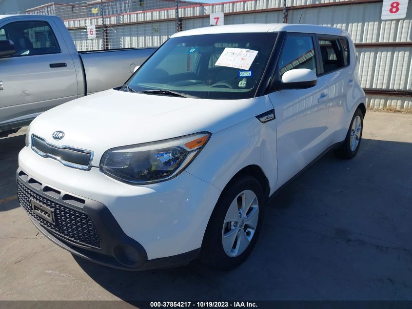 2015 KIA SOUL BASE - KNDJN2A27F7133310