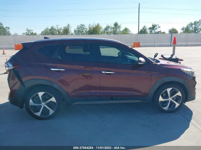 2016 HYUNDAI TUCSON LIMITED - KM8J33A22GU026935