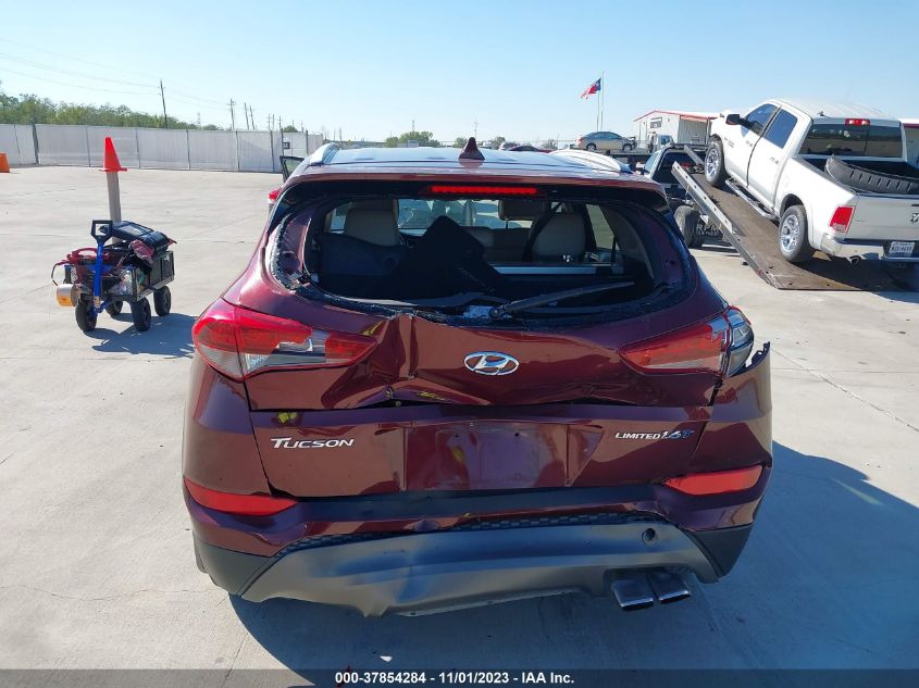 2016 HYUNDAI TUCSON LIMITED - KM8J33A22GU026935