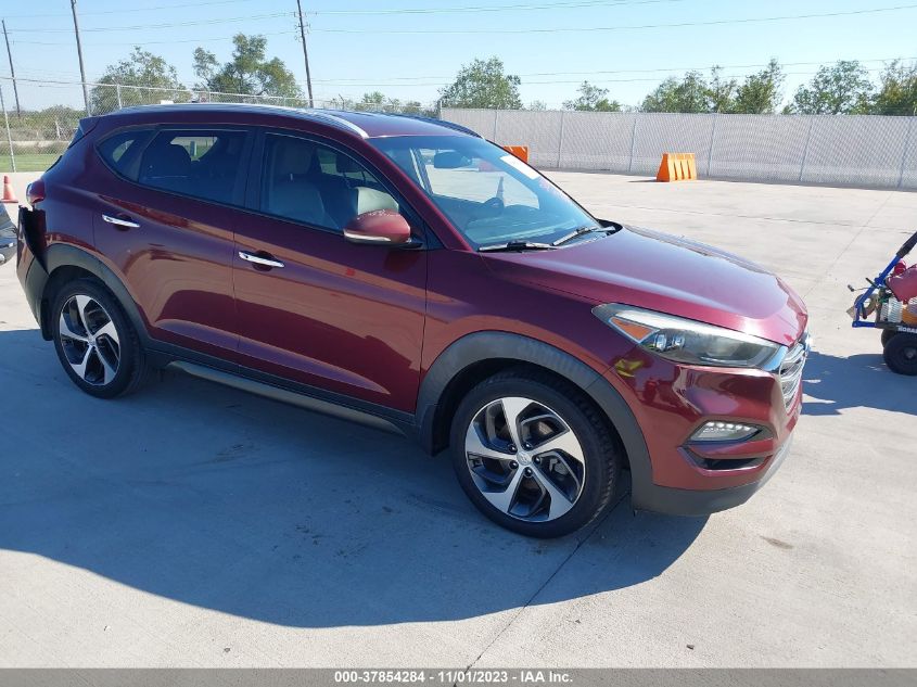 2016 HYUNDAI TUCSON LIMITED - KM8J33A22GU026935