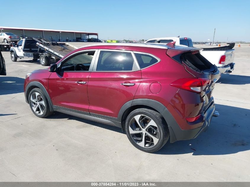 2016 HYUNDAI TUCSON LIMITED - KM8J33A22GU026935