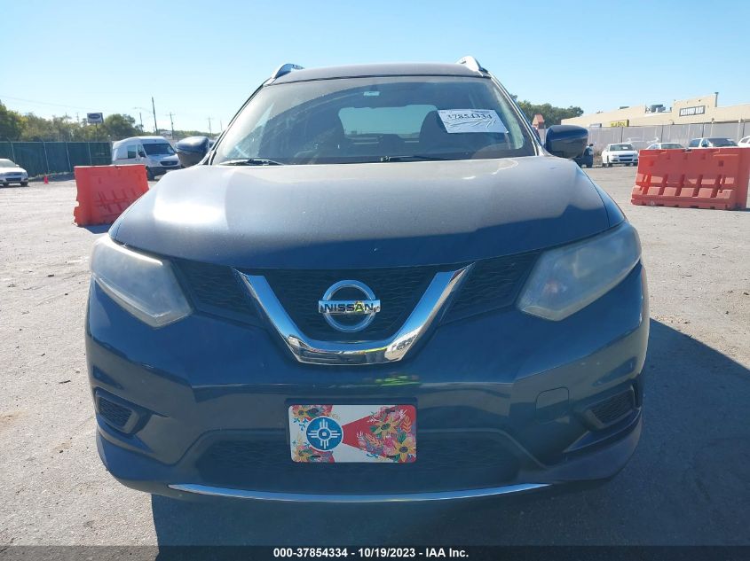 2016 NISSAN ROGUE SV - KNMAT2MV4GP599256