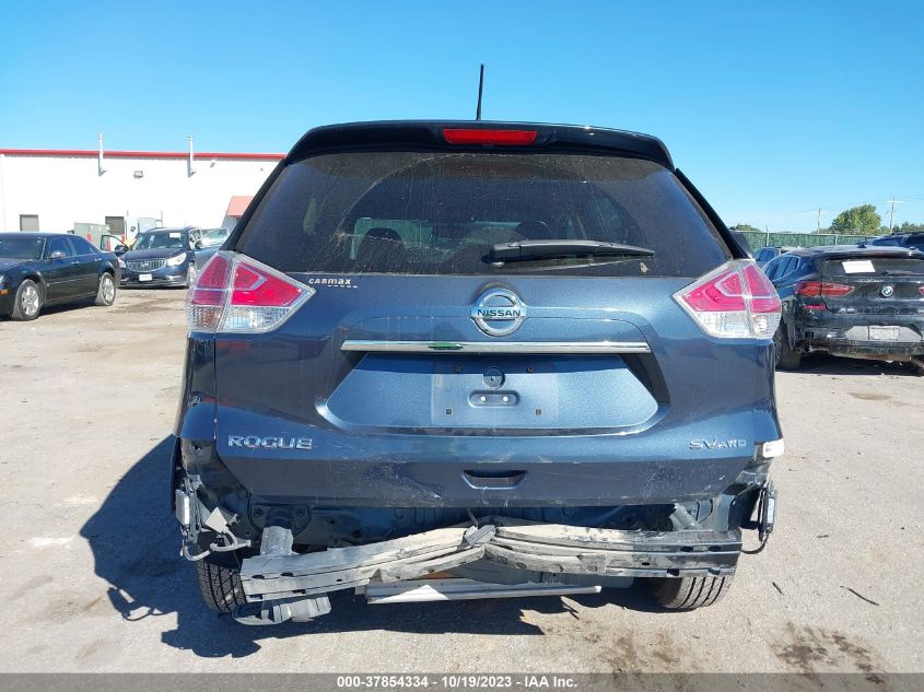 2016 NISSAN ROGUE SV - KNMAT2MV4GP599256