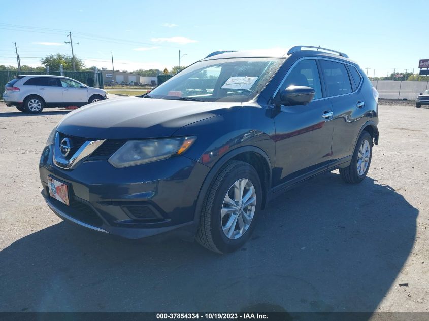 2016 NISSAN ROGUE SV - KNMAT2MV4GP599256