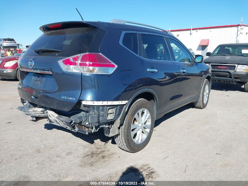 2016 NISSAN ROGUE SV - KNMAT2MV4GP599256