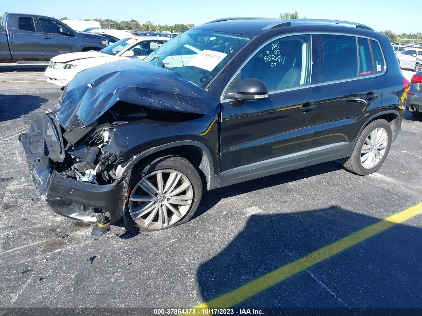 2014 VOLKSWAGEN TIGUAN SE - WVGAV3AX5EW552144