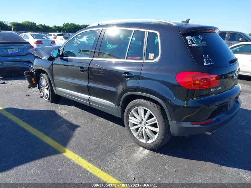 2014 VOLKSWAGEN TIGUAN SE - WVGAV3AX5EW552144