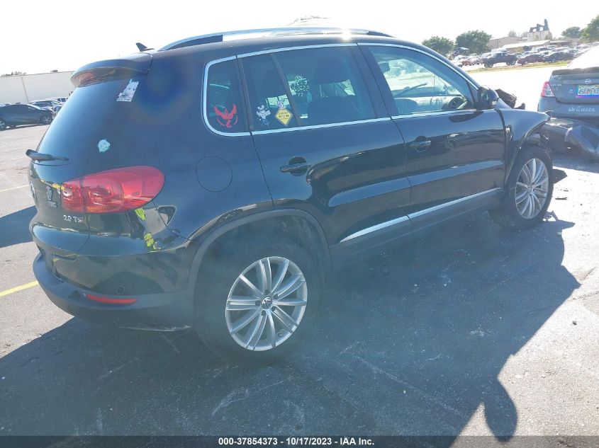 2014 VOLKSWAGEN TIGUAN SE - WVGAV3AX5EW552144