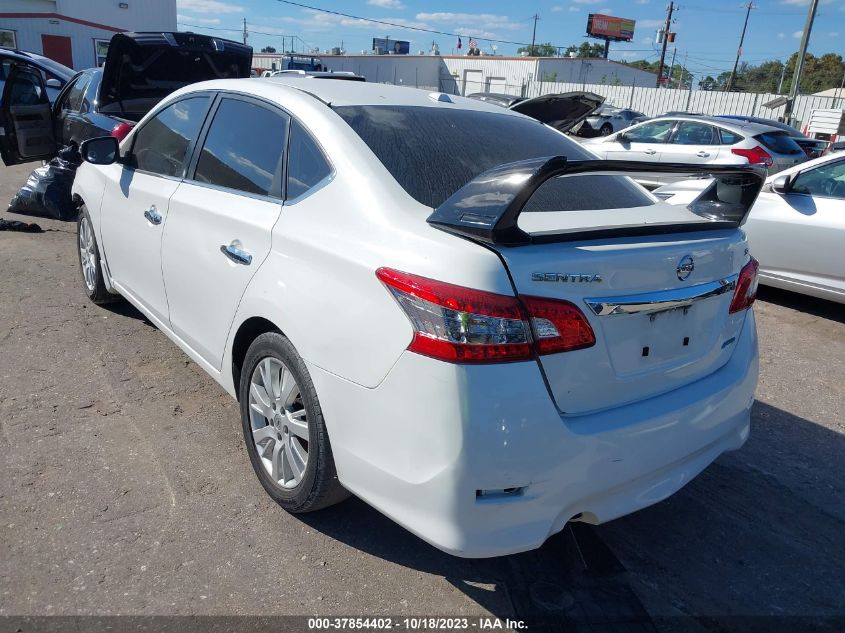 2013 NISSAN SENTRA S/SV/SR/SL - 3N1AB7AP2DL627913