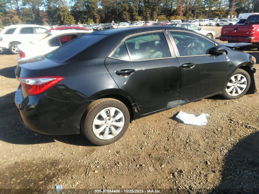 2015 TOYOTA COROLLA L/LE/S/S PLUS/LE PLUS - 2T1BURHE4FC337268