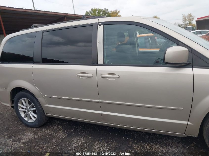 2014 DODGE GRAND CARAVAN SXT - 2C4RDGCG6ER184242