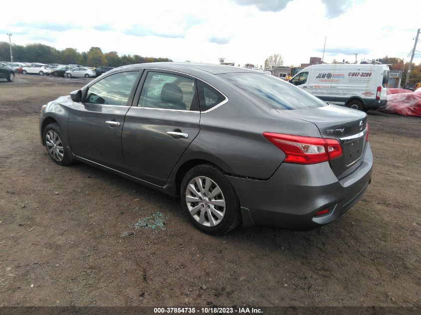 2016 NISSAN SENTRA S - 3N1AB7APXGY260122