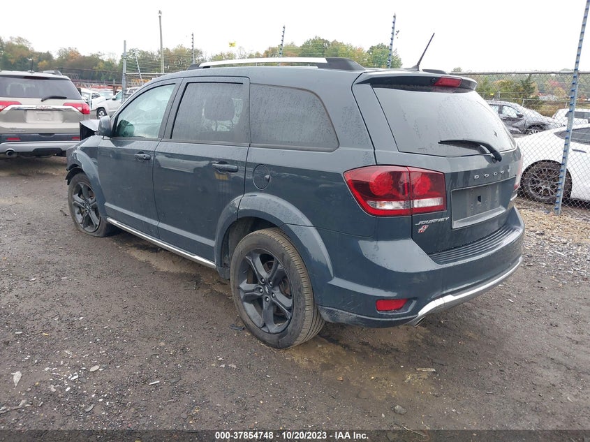 VIN 3C4PDDGG3JT387838 2018 DODGE JOURNEY CROSSROAD