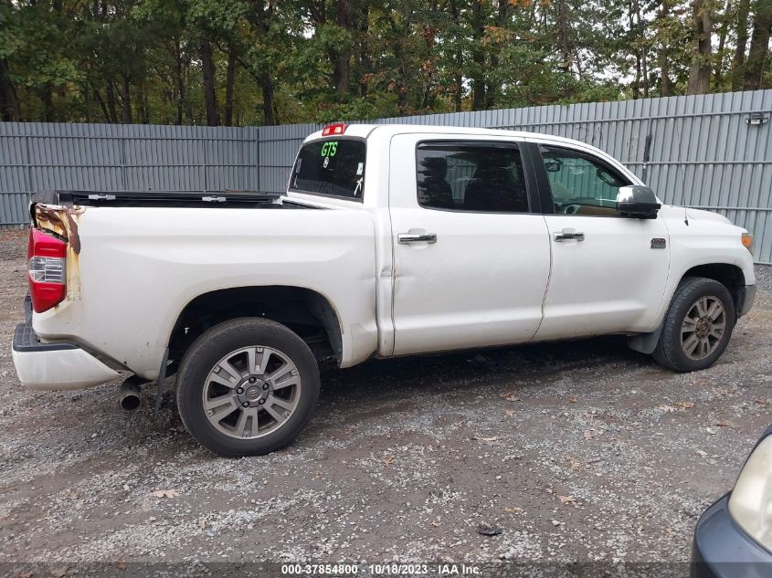 2014 TOYOTA TUNDRA 4WD TRUCK PLATINUM/1794 - 5TFAY5F19EX390380
