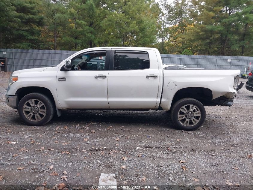 2014 TOYOTA TUNDRA 4WD TRUCK PLATINUM/1794 - 5TFAY5F19EX390380