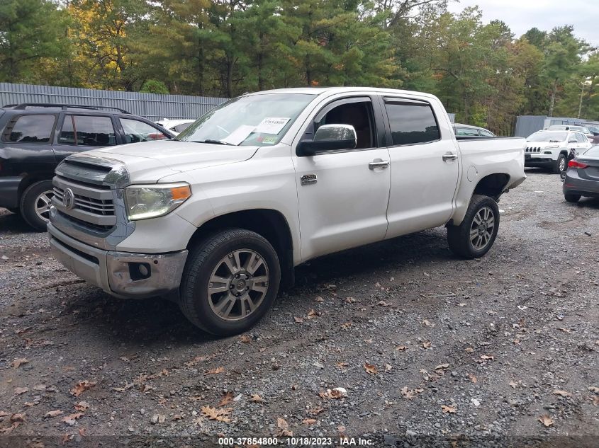 2014 TOYOTA TUNDRA 4WD TRUCK PLATINUM/1794 - 5TFAY5F19EX390380