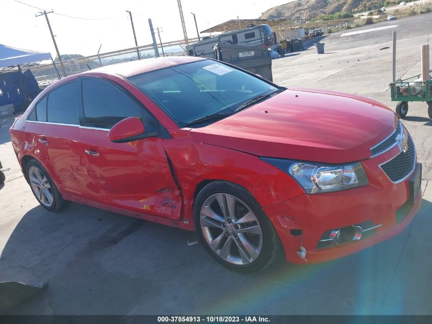 2014 CHEVROLET CRUZE LTZ - 1G1PG5SBXE7375357