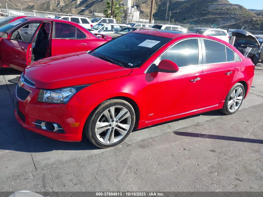 2014 CHEVROLET CRUZE LTZ - 1G1PG5SBXE7375357