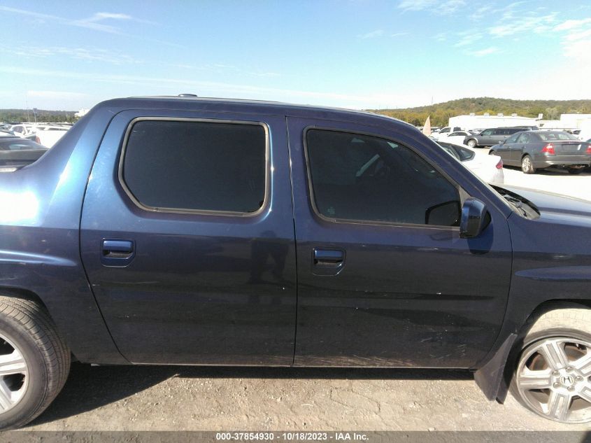 2013 HONDA RIDGELINE RTL - 5FPYK1F50DB017126