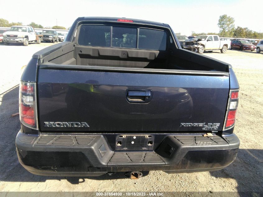 2013 HONDA RIDGELINE RTL - 5FPYK1F50DB017126