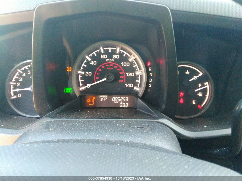 2013 HONDA RIDGELINE RTL - 5FPYK1F50DB017126