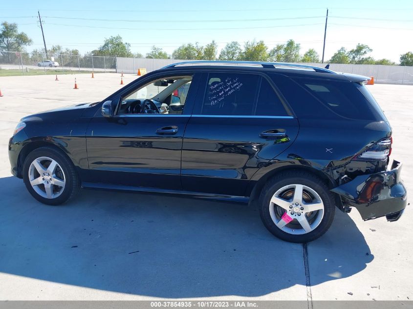 2015 MERCEDES-BENZ ML 350 4JGDA5JB1FA488661
