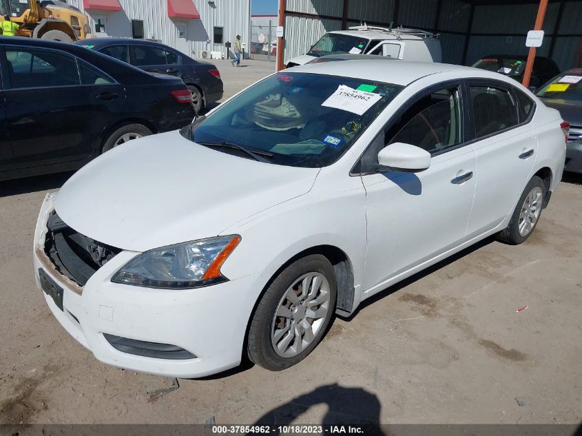 2015 NISSAN SENTRA S/SV/SR/SL - 3N1AB7AP5FY243677