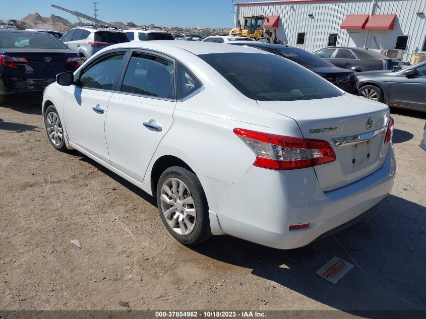 2015 NISSAN SENTRA S/SV/SR/SL - 3N1AB7AP5FY243677