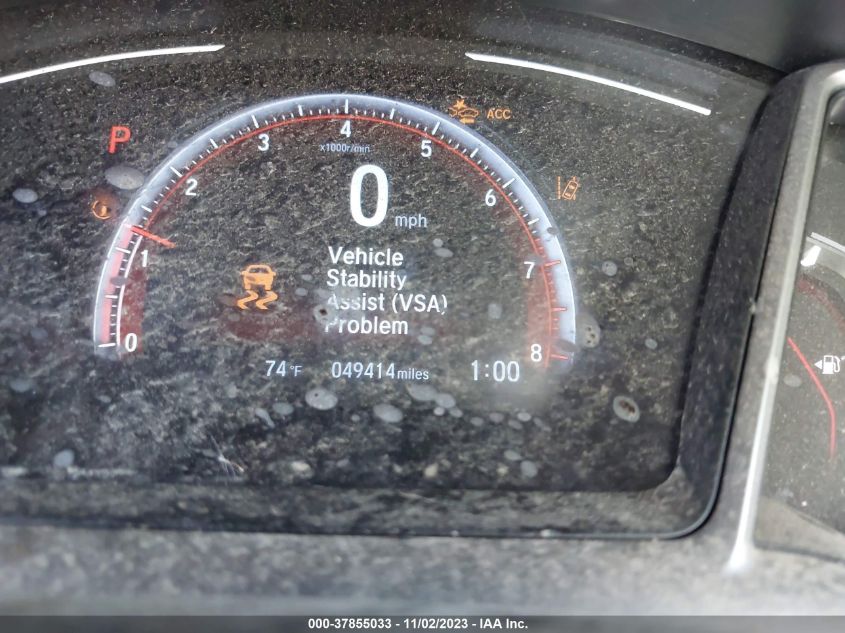 2020 HONDA CIVIC SEDAN SPORT - 19XFC2F85LE021934