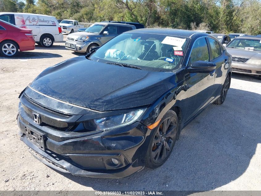 2020 HONDA CIVIC SEDAN SPORT - 19XFC2F85LE021934