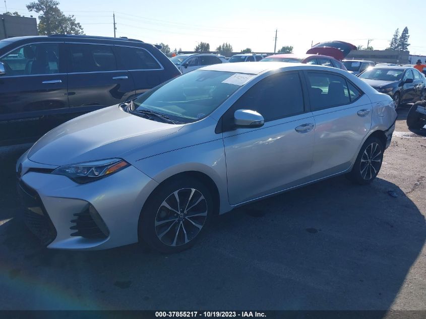 VIN 2T1BURHE3JC026083 2018 TOYOTA COROLLA L/LE/XLE/SE/XSE
