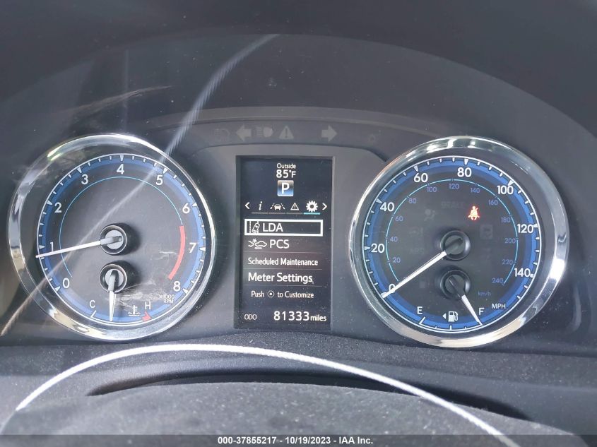 VIN 2T1BURHE3JC026083 2018 TOYOTA COROLLA L/LE/XLE/SE/XSE
