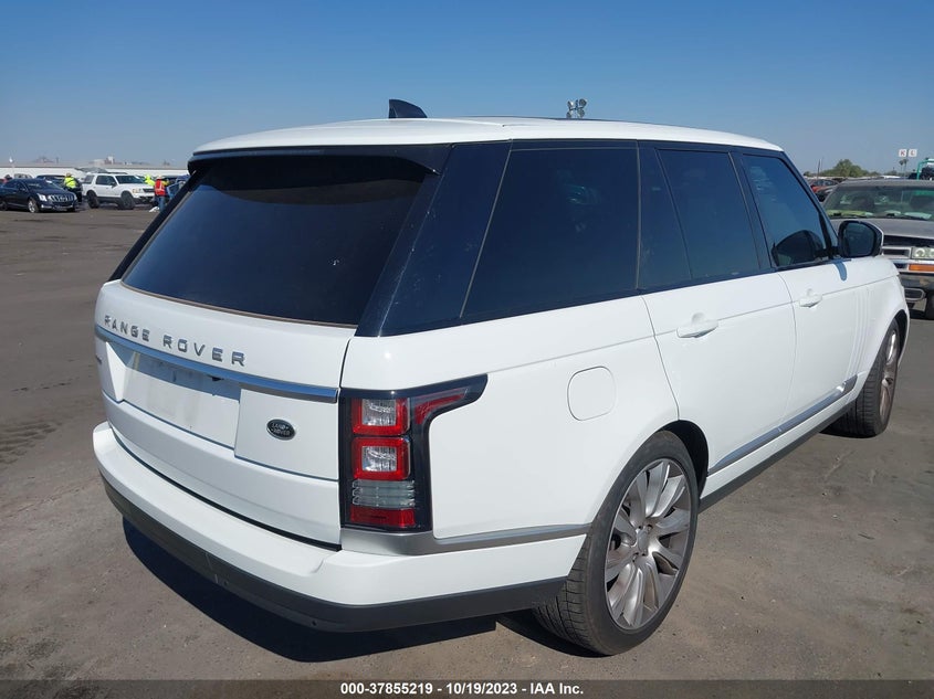 VIN SALGS2FE0HA360942 2017 LAND ROVER RANGE ROVER
