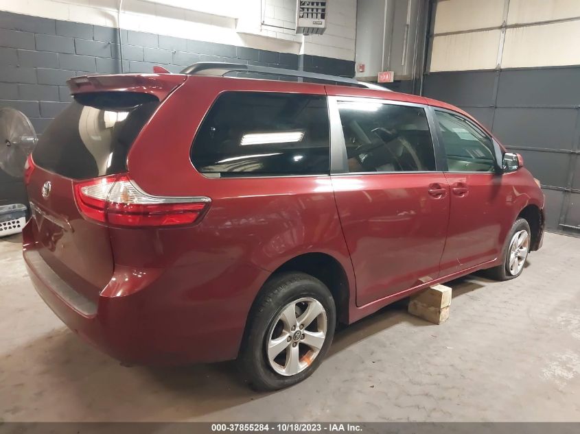 5TDKZ3DC0JS915191 2018 TOYOTA SIENNA, photo no. 4