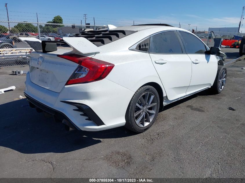 2020 HONDA CIVIC SEDAN EX - 19XFC1F34LE206698