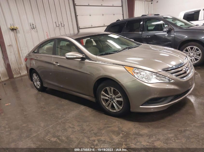 2014 HYUNDAI SONATA GLS - 5NPEB4AC0EH947632