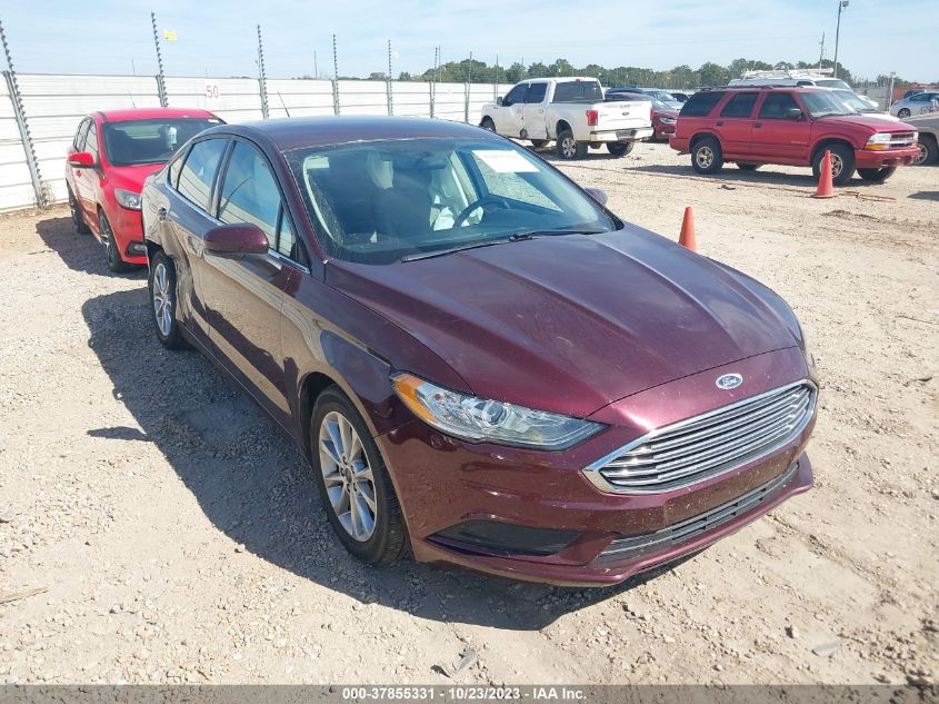 2017 FORD FUSION - 3FA6POH7XHR107729