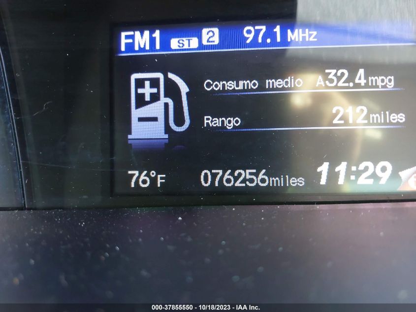 2013 HONDA CIVIC SDN EX 19XFB2F82DE226809