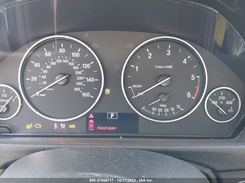 2014 BMW 328D XDRIVE - WBA3K5C54EK300340