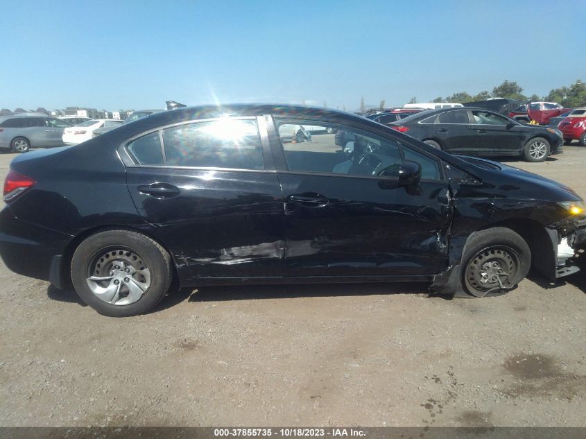 2015 HONDA CIVIC SEDAN LX - 19XFB2F51FE242802