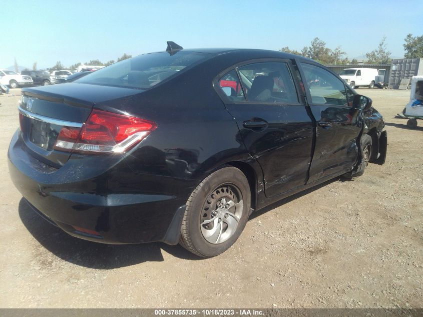 2015 HONDA CIVIC SEDAN LX - 19XFB2F51FE242802