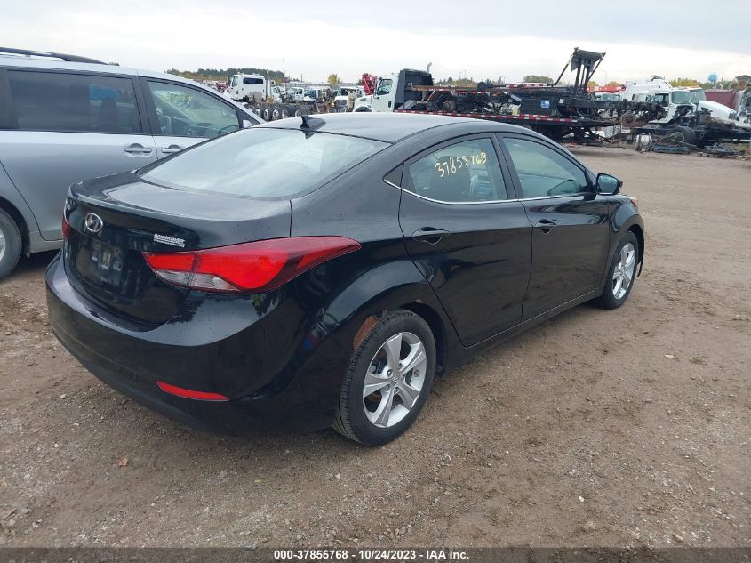 2016 HYUNDAI ELANTRA VALUE EDITION - KMHDH4AE5GU636889