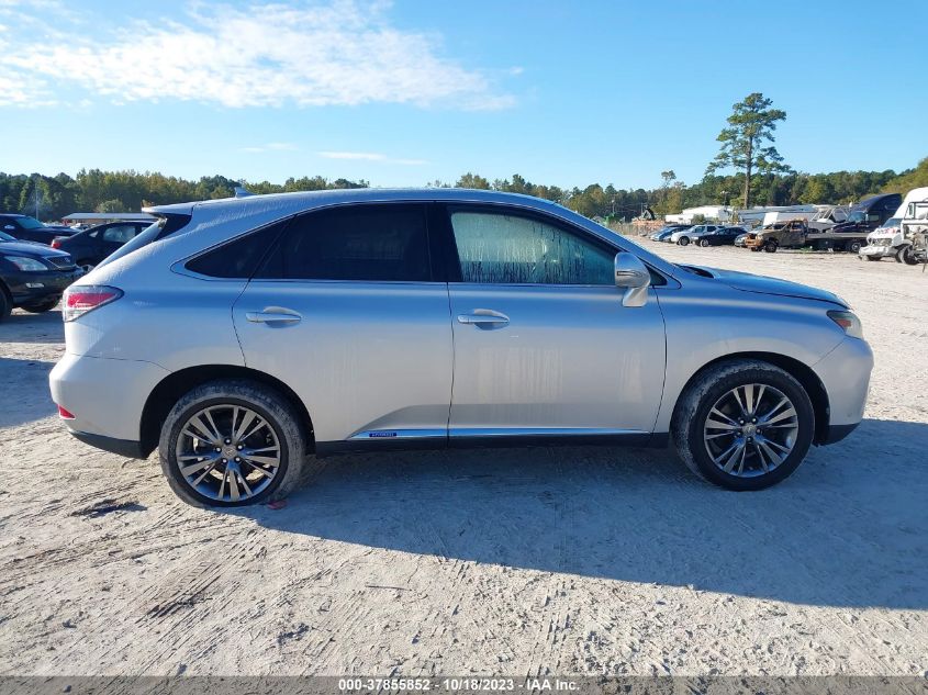 2013 LEXUS RX 450H JTJZB1BA7D2007452