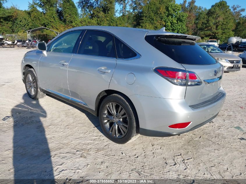 2013 LEXUS RX 450H JTJZB1BA7D2007452