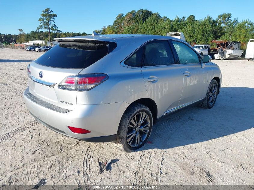 2013 LEXUS RX 450H JTJZB1BA7D2007452